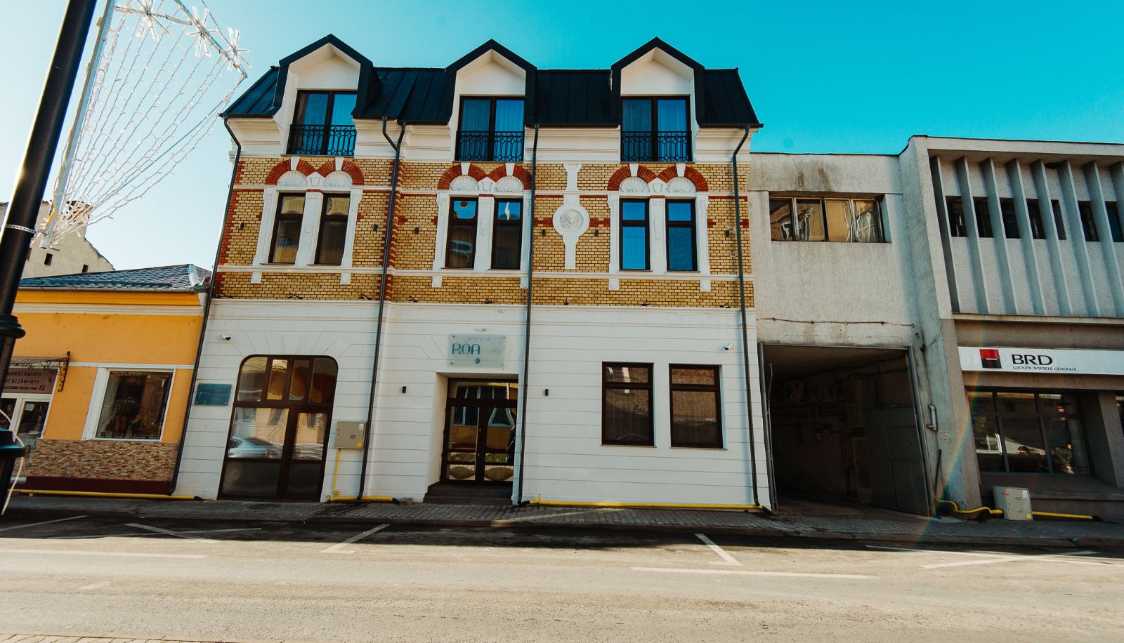 Buitenruimte van het hotel - Roa Guesthouse