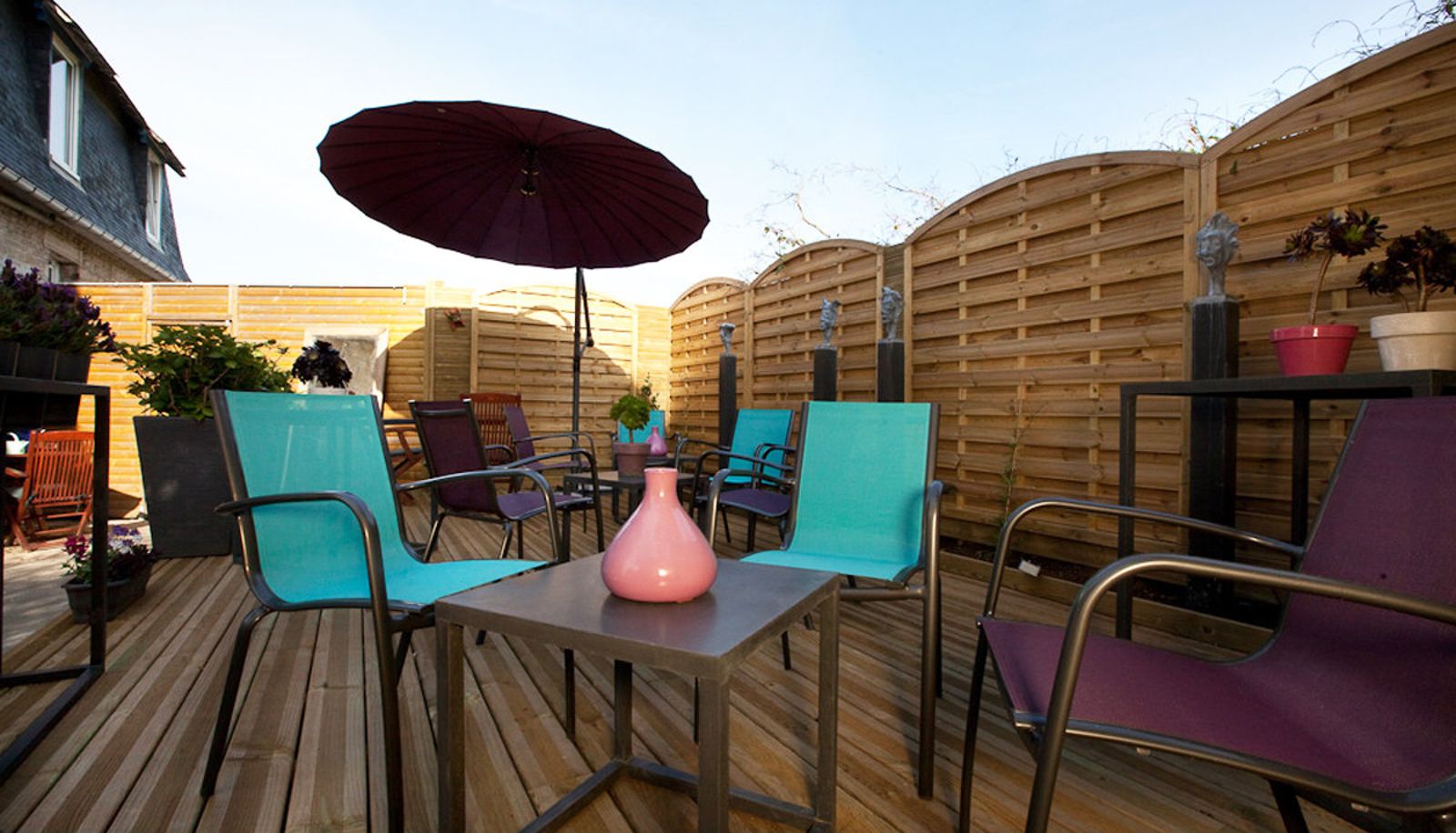 Terras - Beausejour Logis