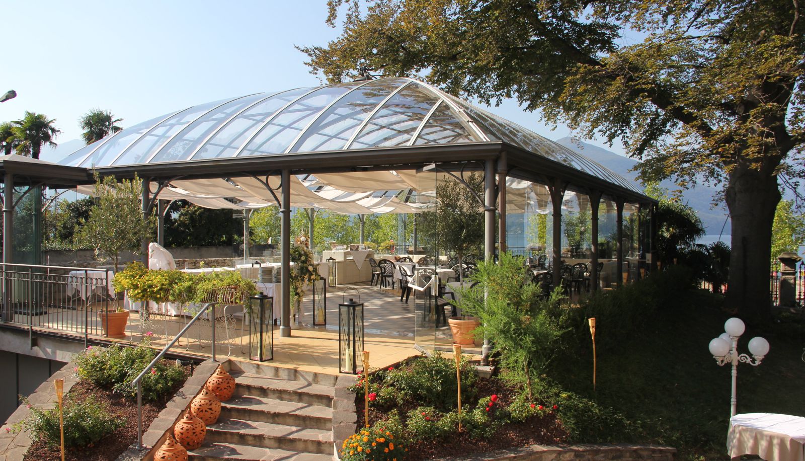 Terrace - Camin Hotel Luino