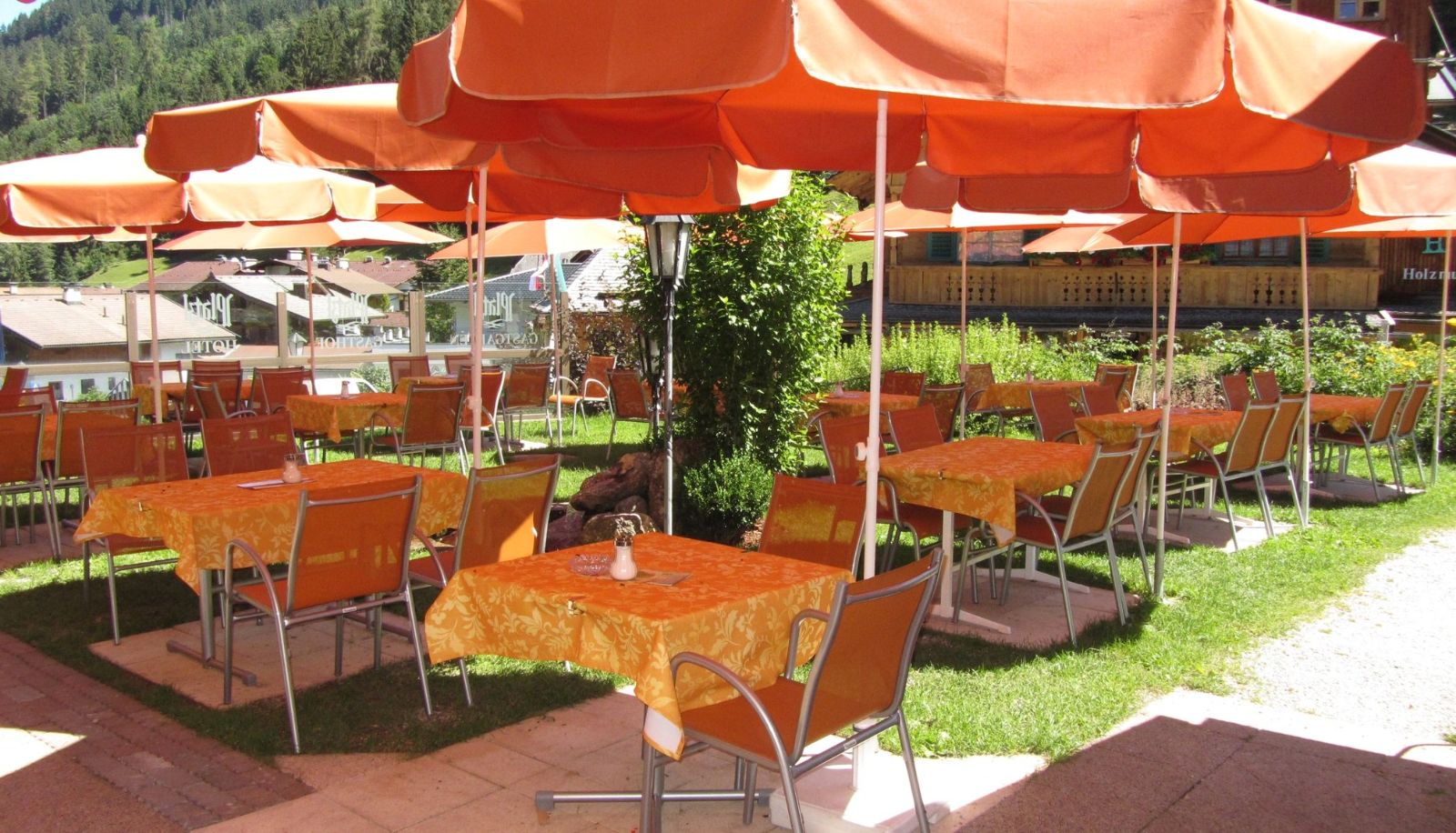 Terasse - Ferienhotel Platzl