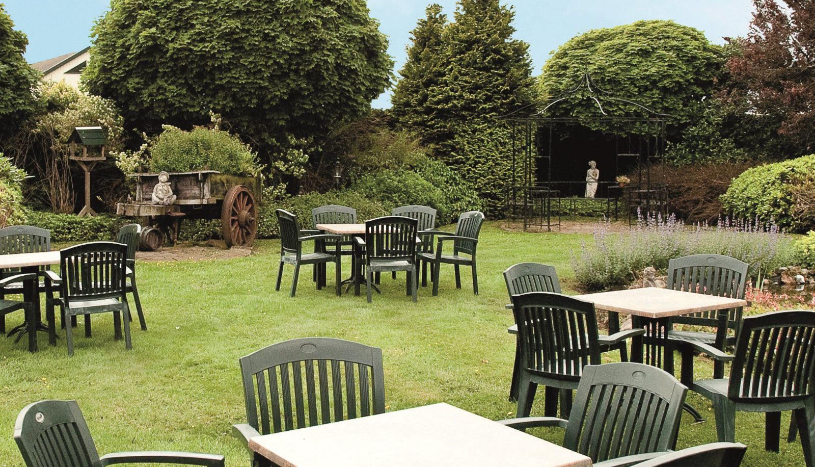 Tuin - Fletcher Hotel Steenwijk