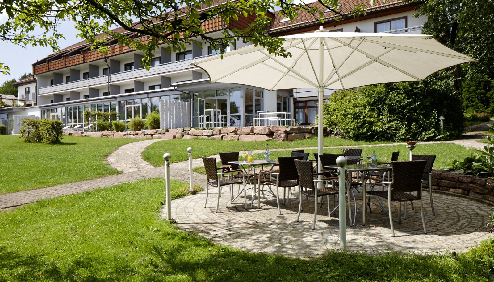 Ogród - Stumpf NaturKulturHotel