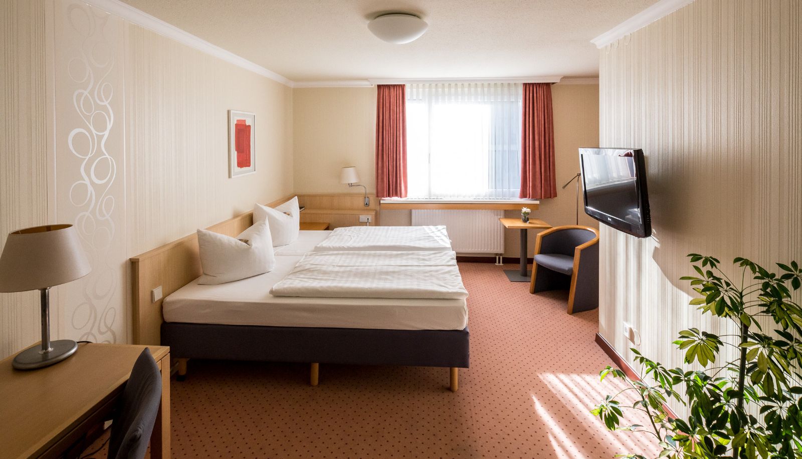 Standaardkamer (tweepersoons) - Seminar- und Tagungshotel Erkner Bildungszentrum Erkner e.V.