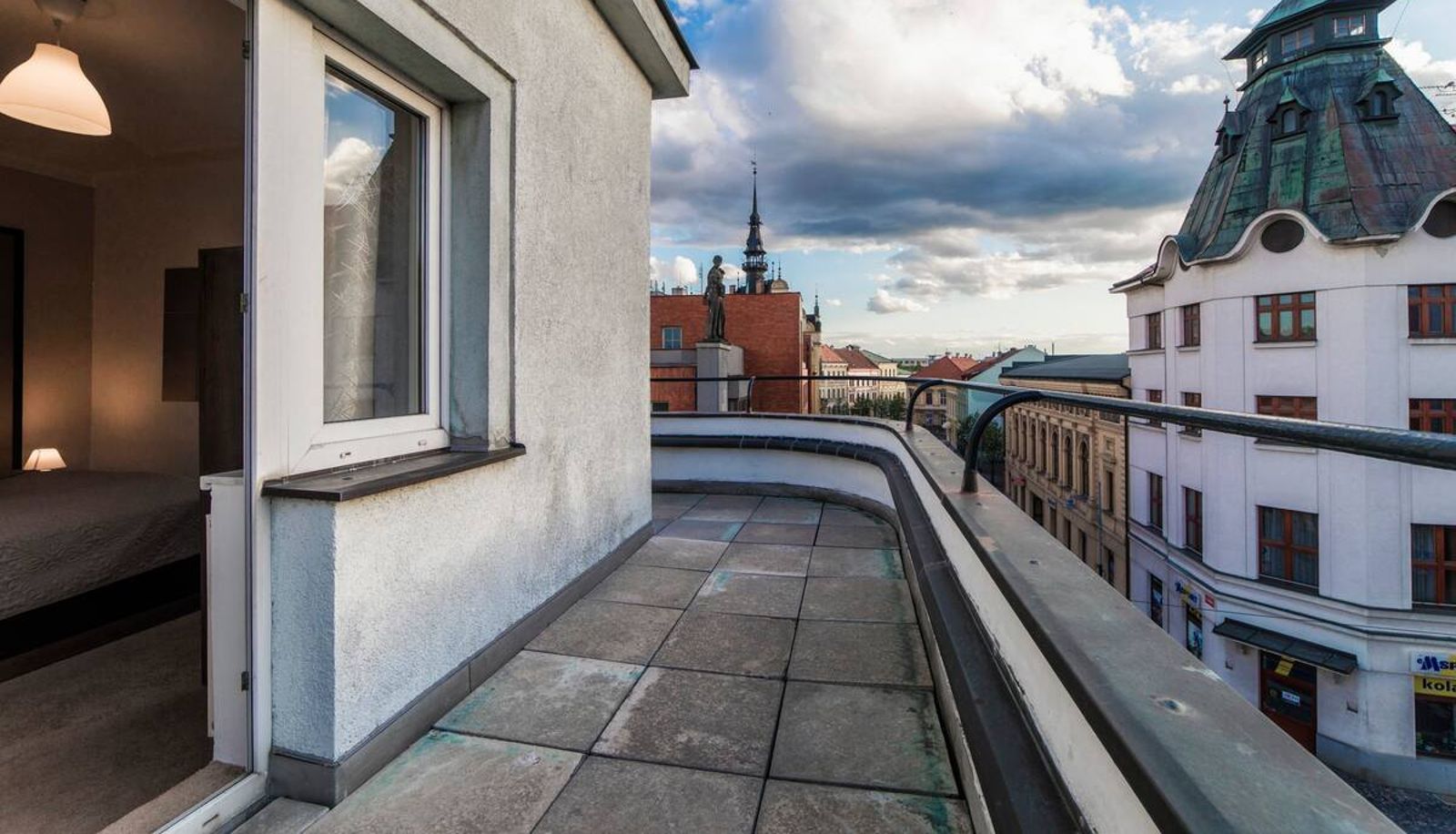 Chambre avec terrasse - Penzion Homer Slaný