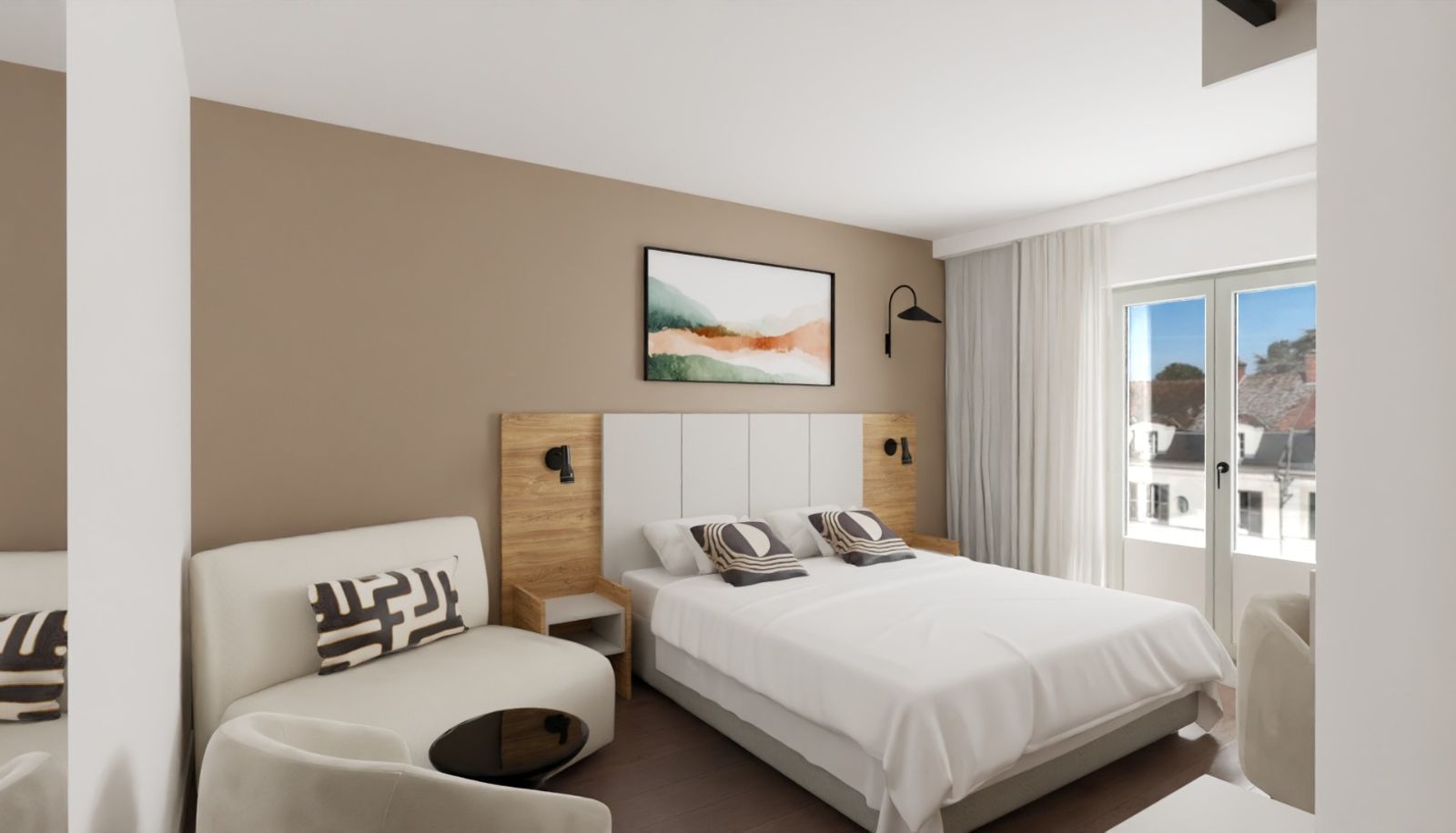 Standardzimmer (Doppel) - The Originals City Hôtel Harys