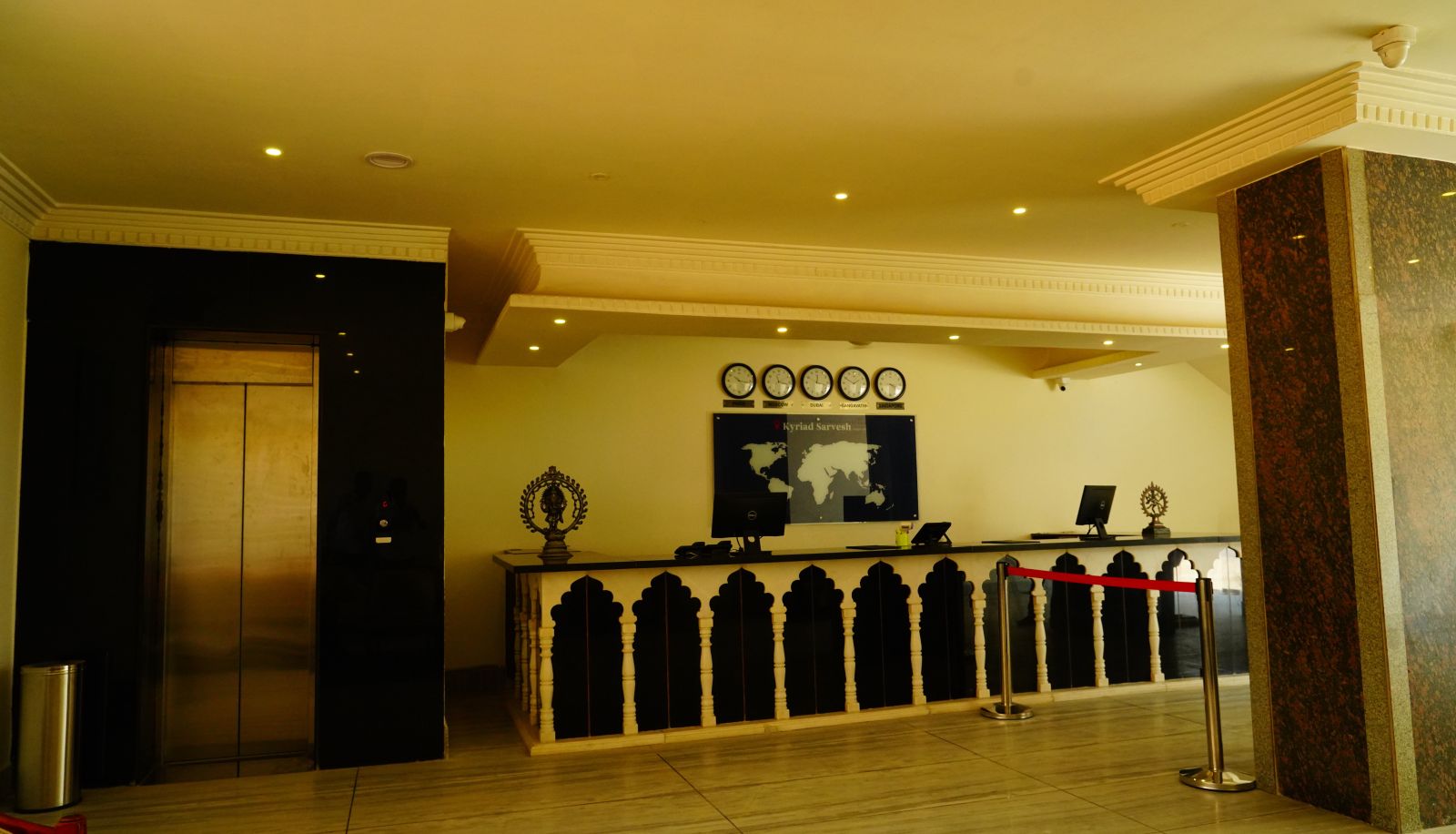 Reception - Kyriad Sarvesh Gangavathi Hampi