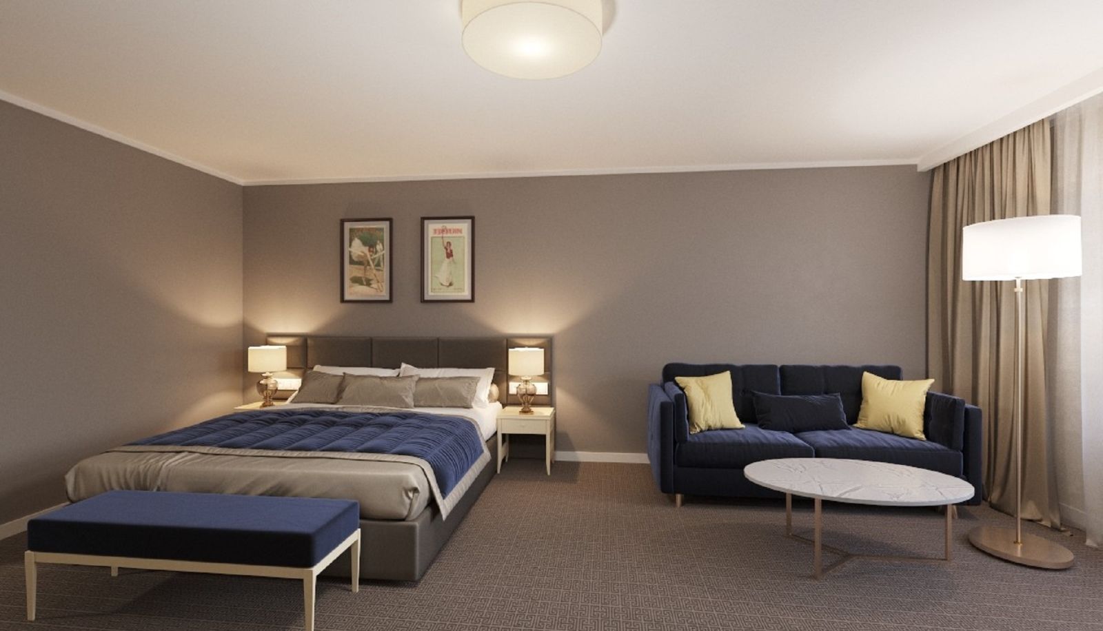 Superior room (double) - Queens Hotel