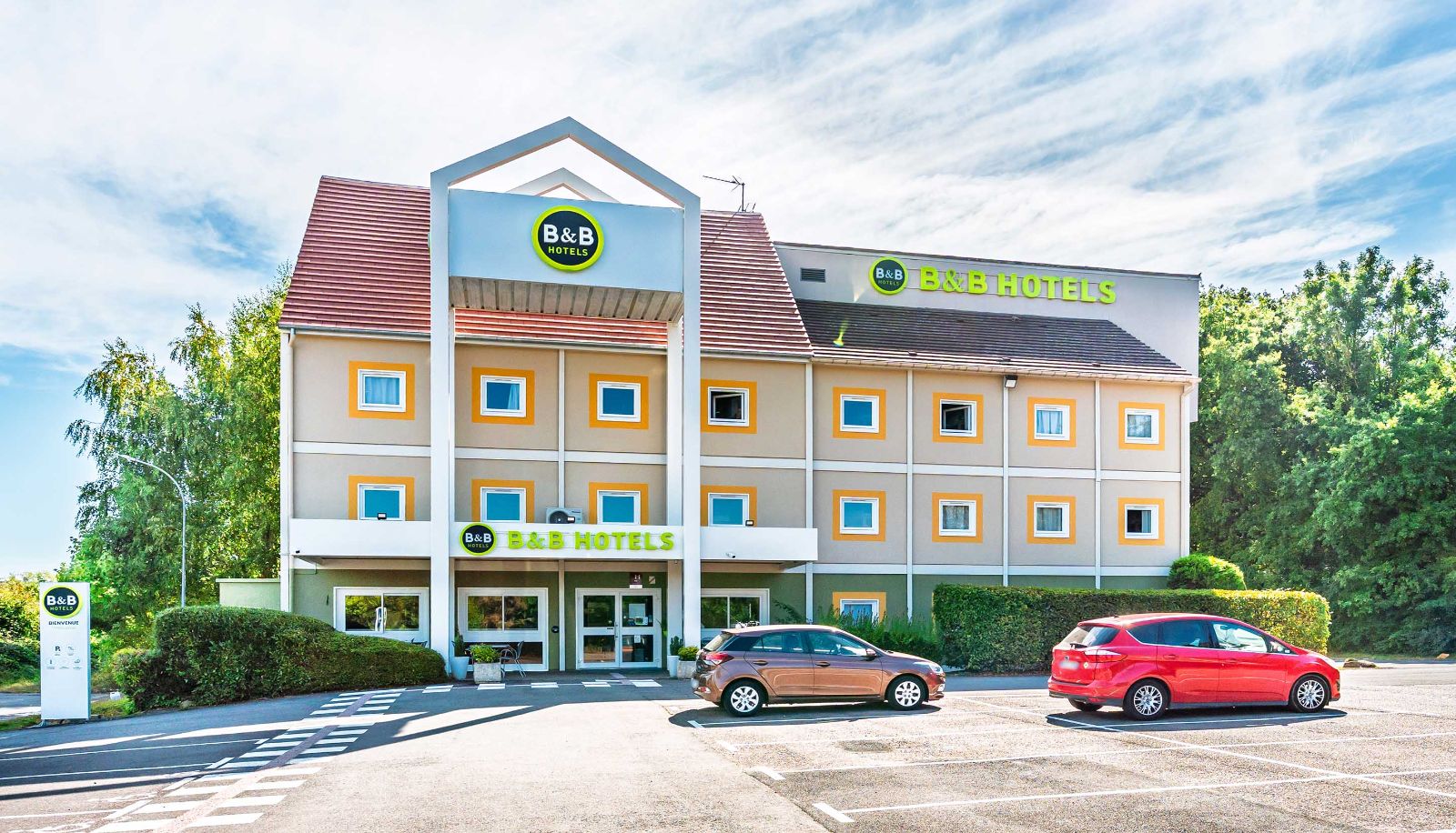 Buitenruimte van het hotel - B&B HOTEL Thionville Yutz A31