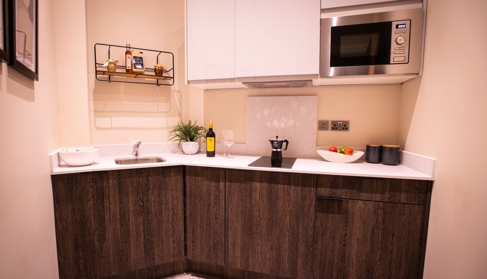 Keuken in de kamer - The Gresham Aparthotel