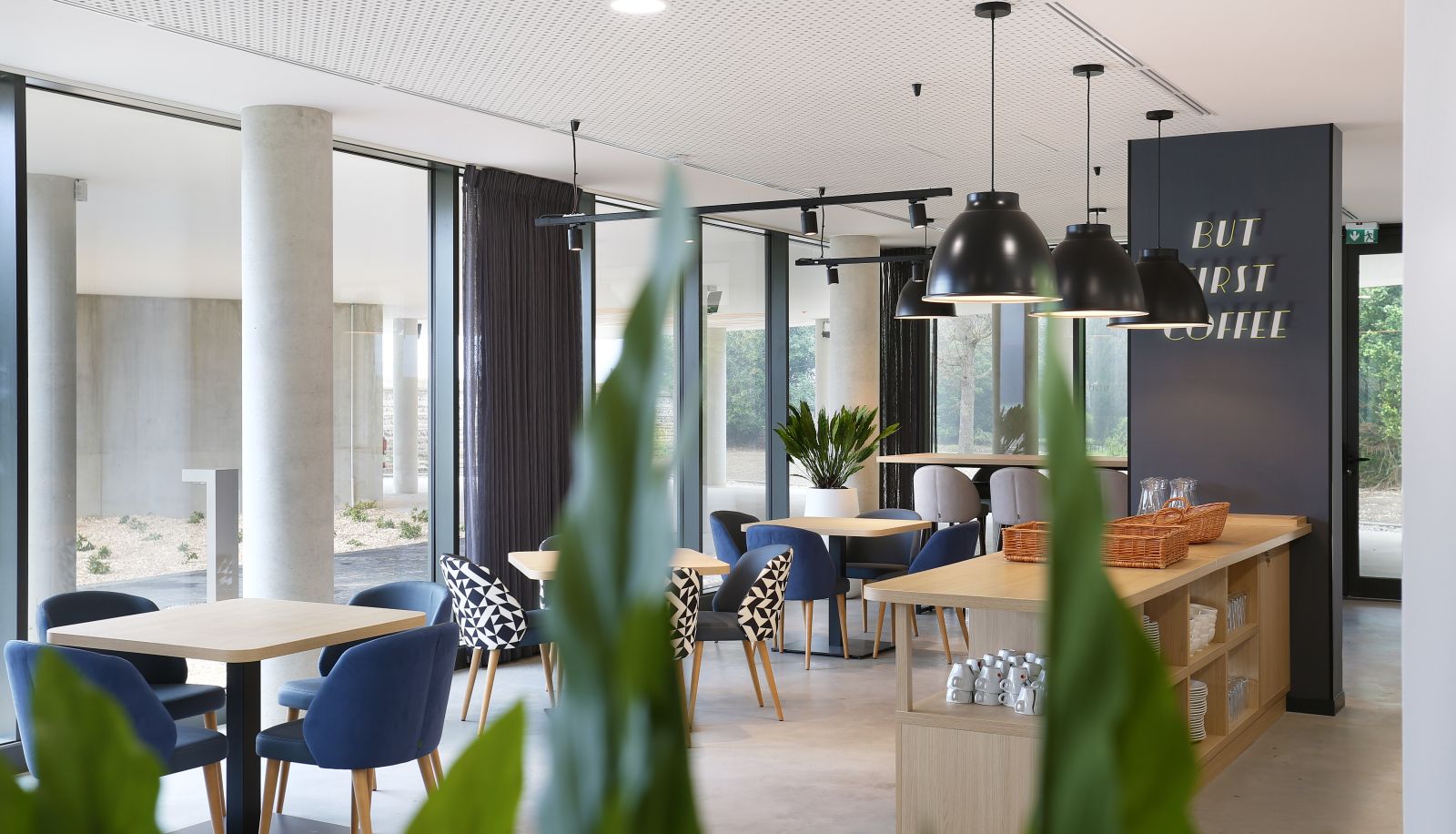 Salle de petit-déjeuner - Odalys City Toulouse Blagnac Aéroport