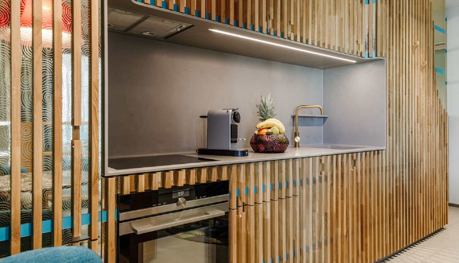 Coin cuisine dans la chambre - Brucklyn Suites