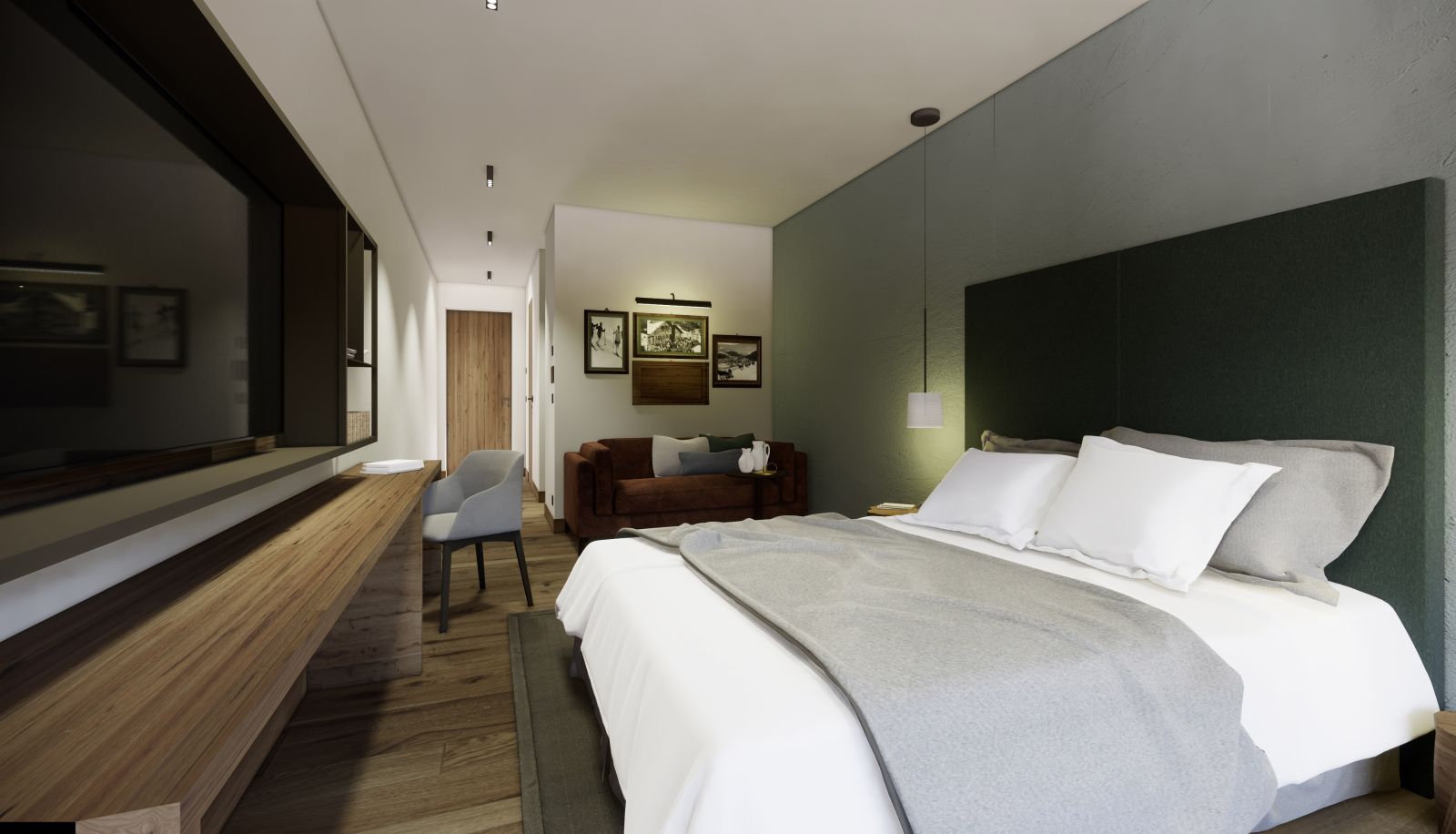 Standard room (double) - White Light