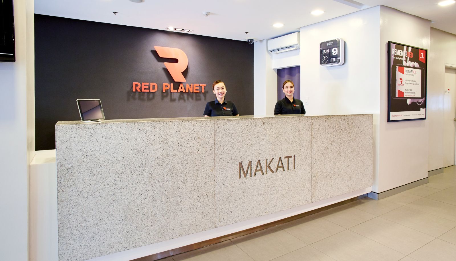 Recepcja - Red Planet Makati Avenue Manila