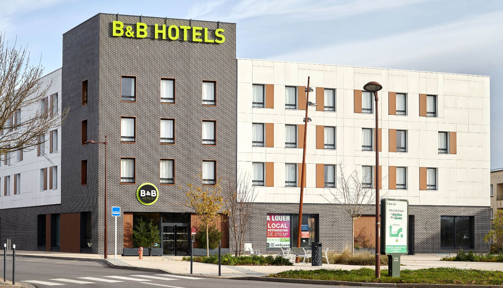 Zona exterior del hotel - B&B HOTEL Bois d'Arcy Saint-Quentin-en-Yvelines 3 étoiles
