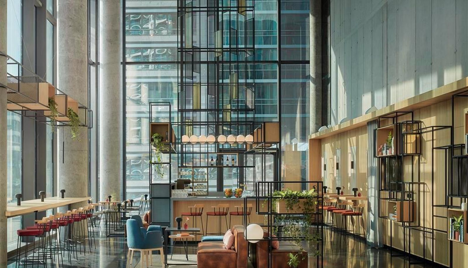 Salón - NH Collection Frankfurt Spin Tower