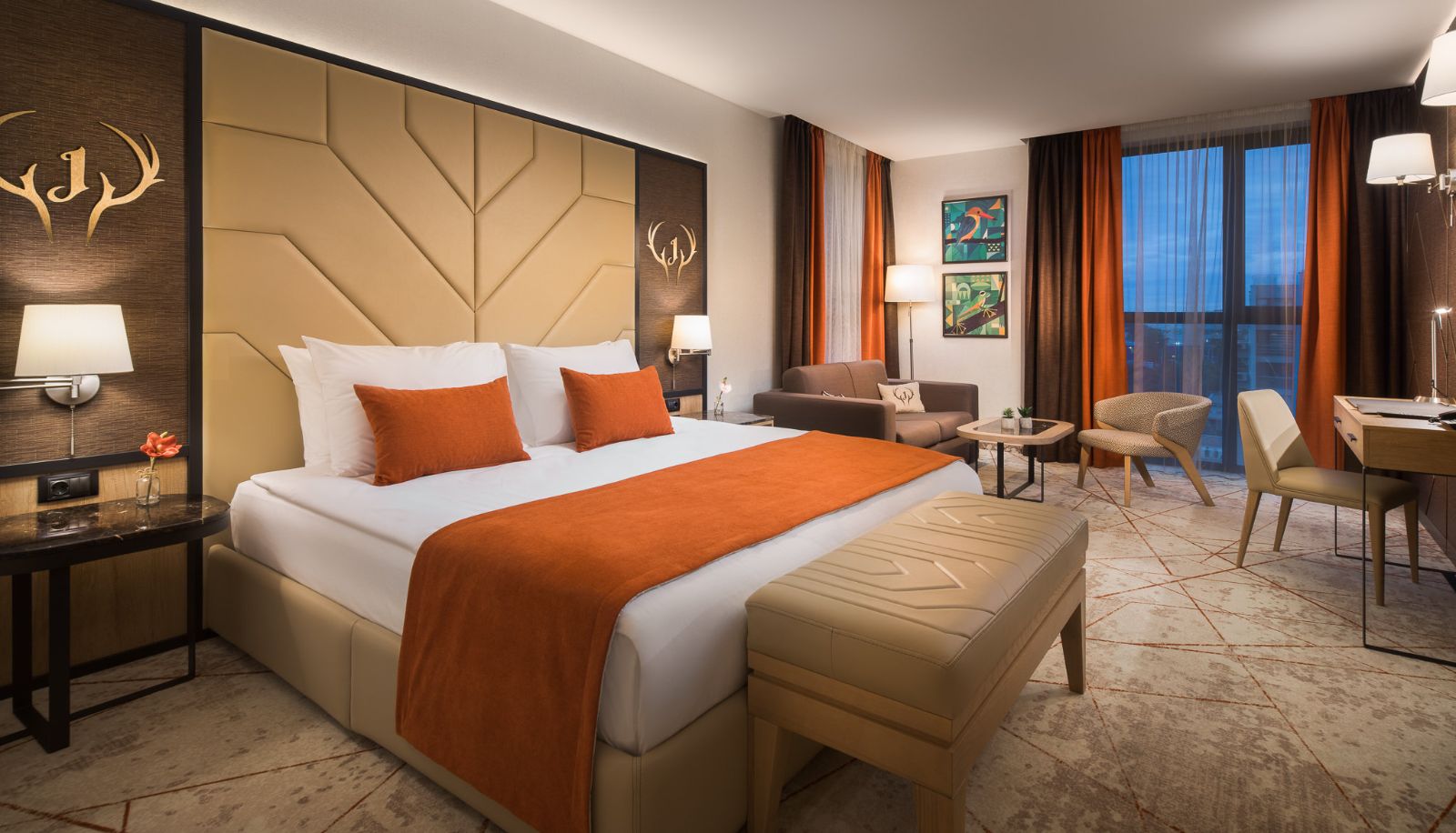 Chambre supérieure (double) - Hotel Jägerhof