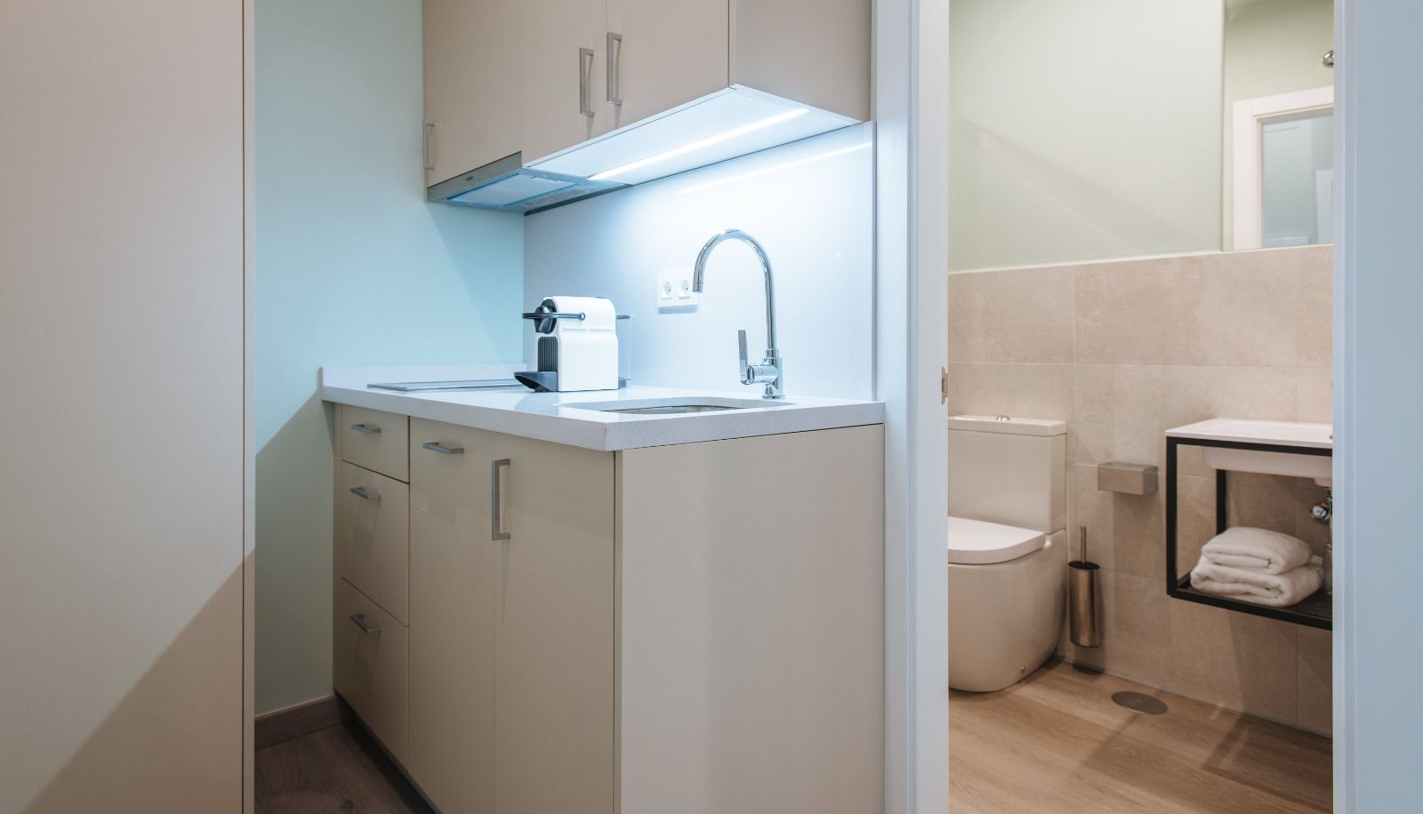 Coin cuisine dans la chambre - Sercotel Sevilla Guadalquivir Suites