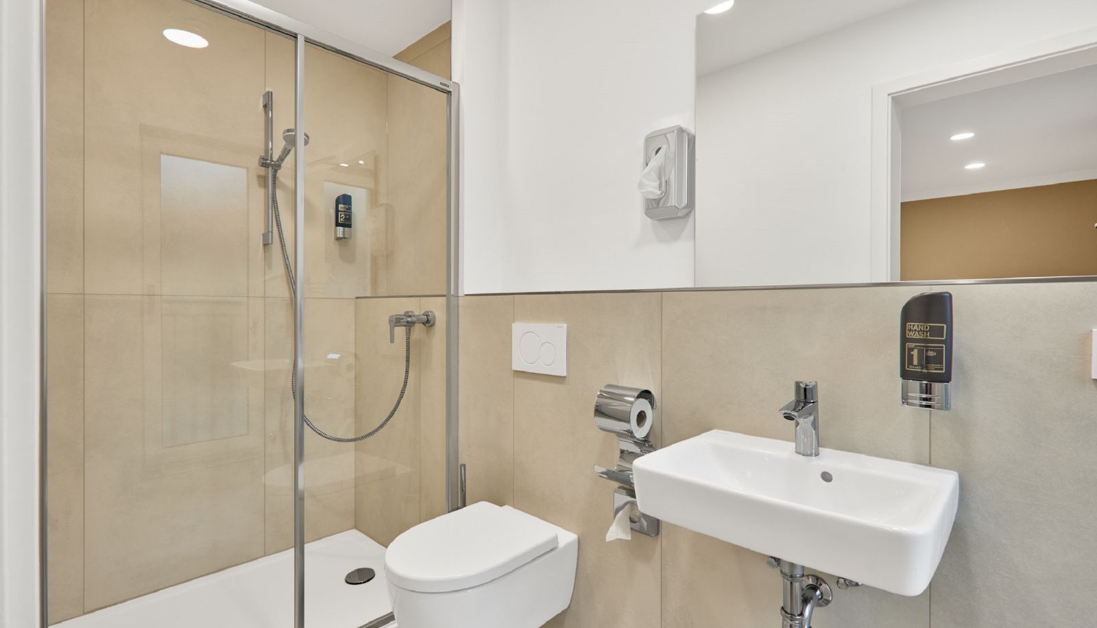 Badkamer - Boardinghotel Premium Heidelberg