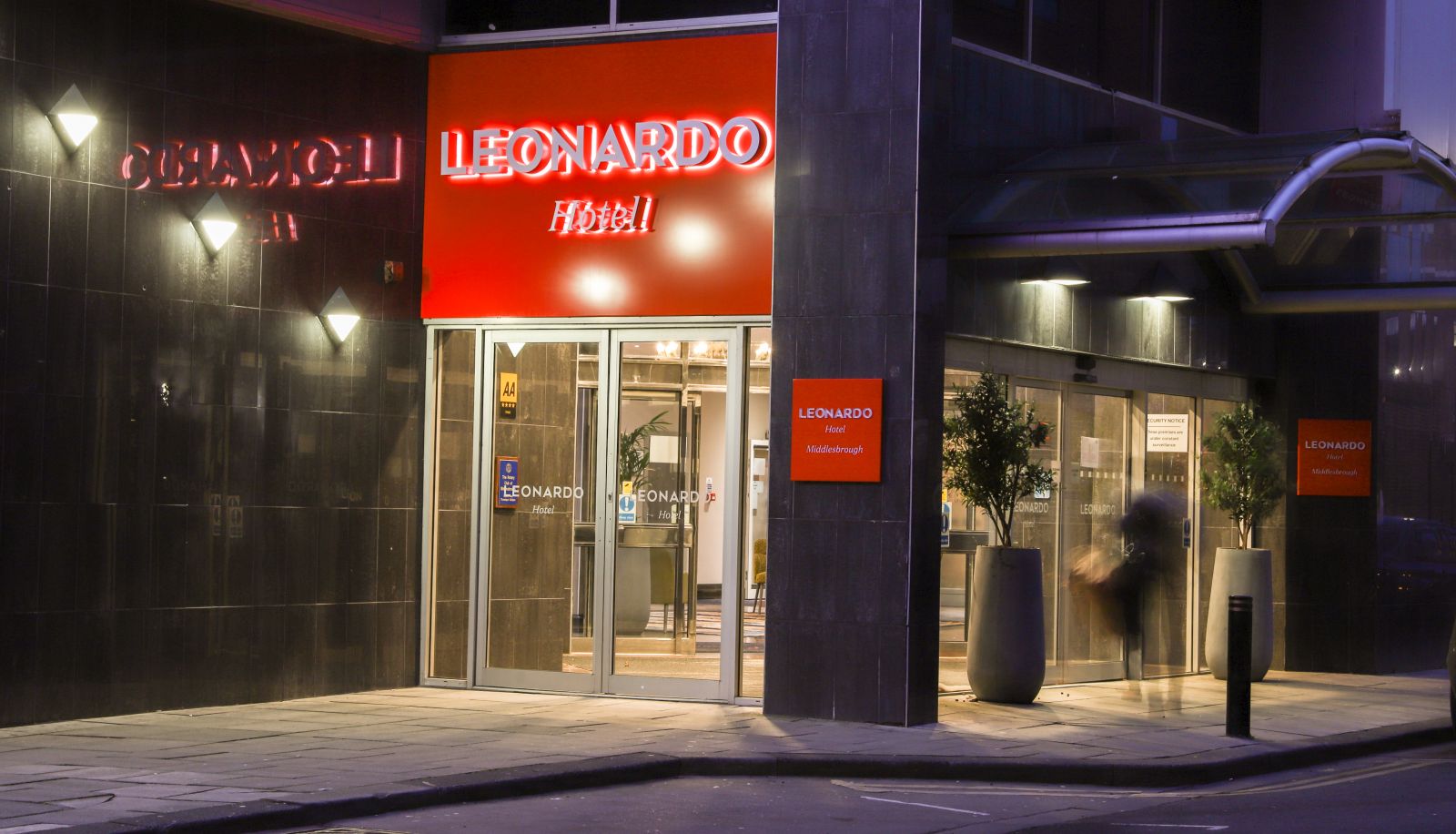 Zewnętrzna część hotelu - Leonardo Hotel Middlesbrough