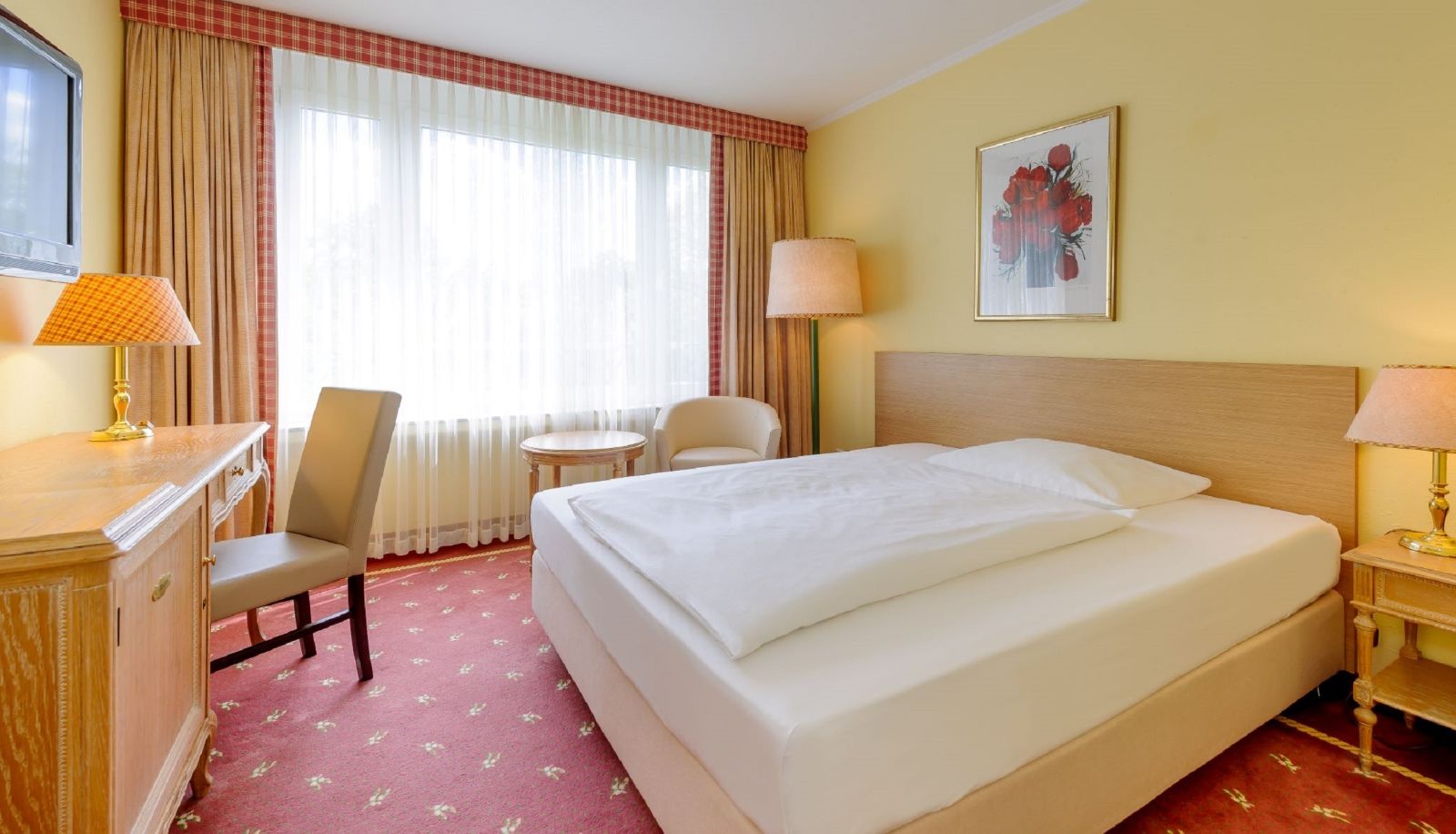 Standaardkamer (eenpersoons) - Hotel Krefelder Hof