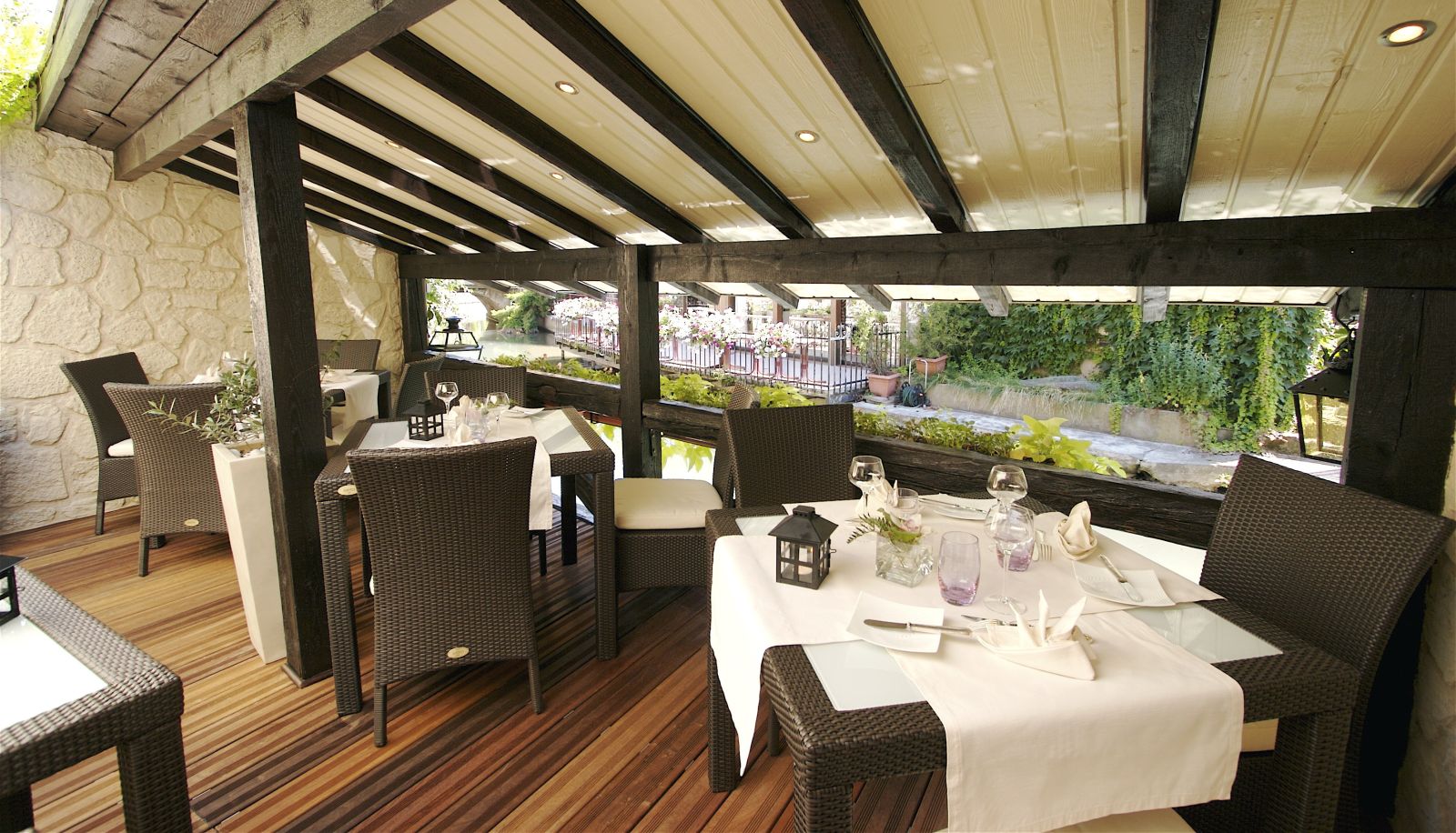 Terrasse - Hostellerie Le Marechal