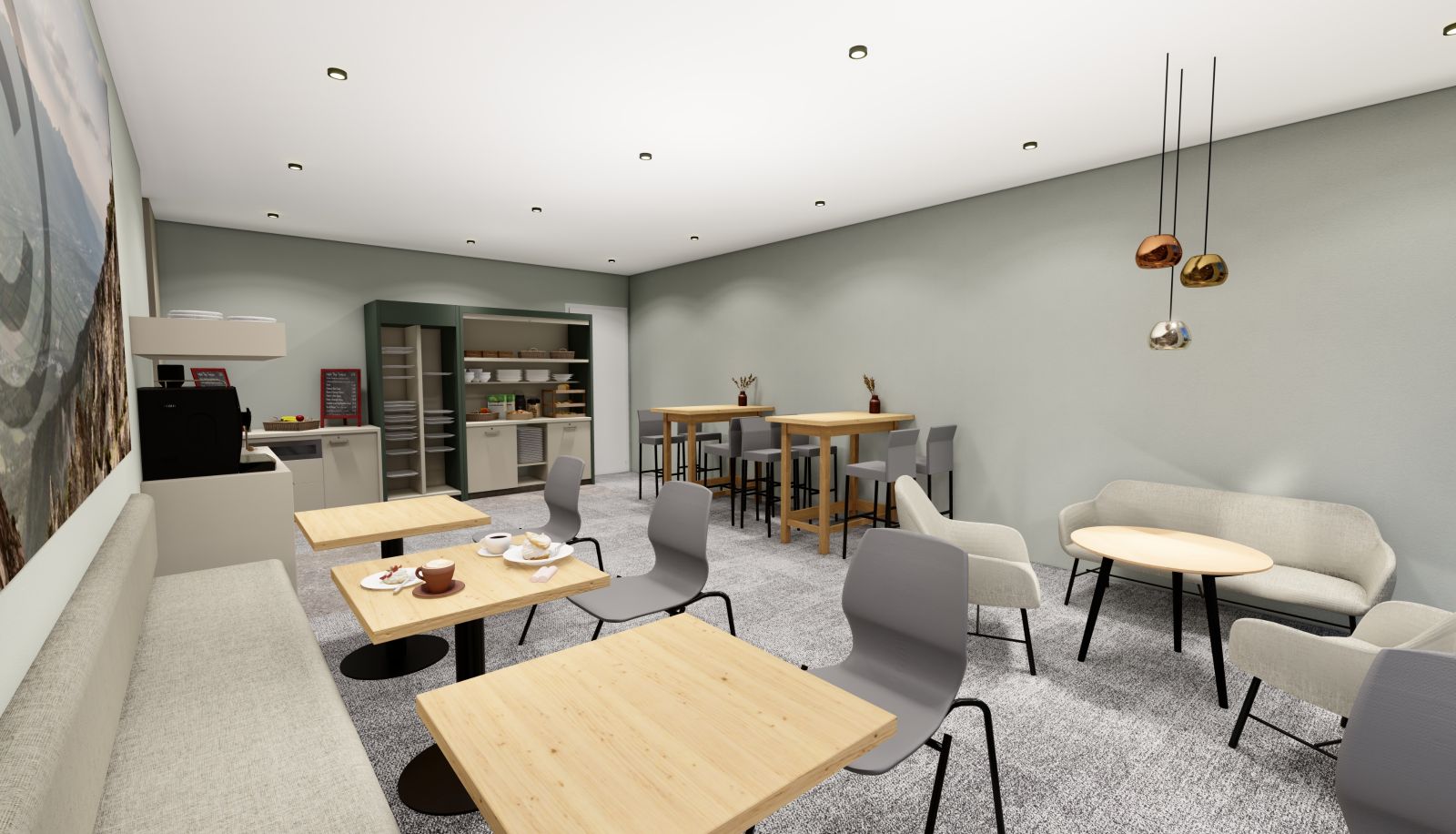 Sala śniadaniowa - b_smart motel Schaan