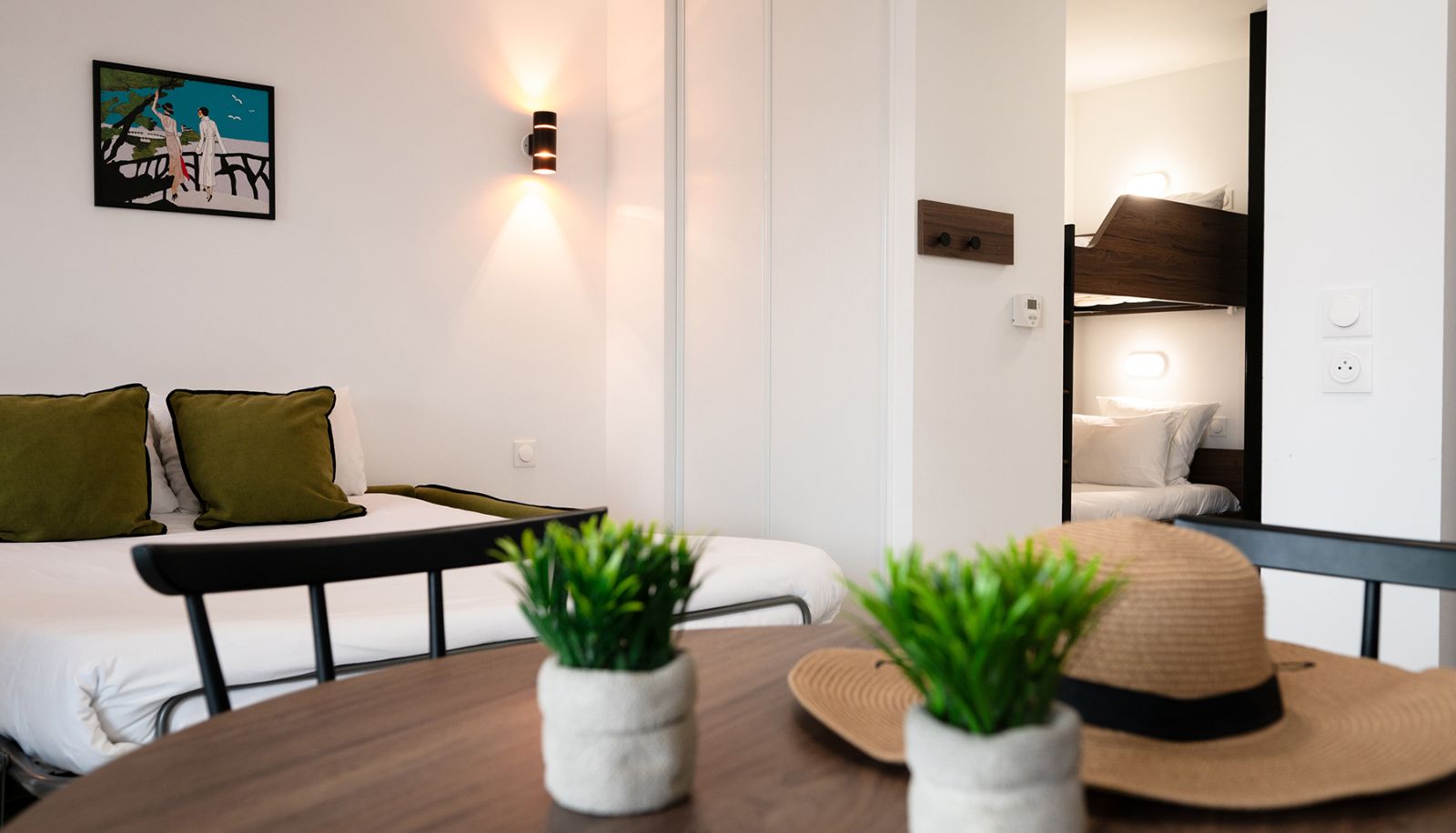 Pokój standardowy (dwuosobowy) - Nemea Appart Hotel Les Hauts de Milady Biarritz