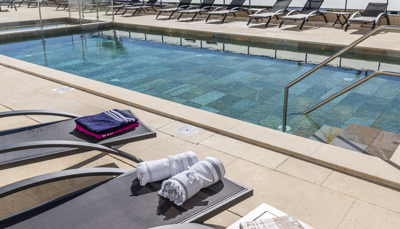 Basen - Nemea Appart Hotel Les Hauts de Milady Biarritz