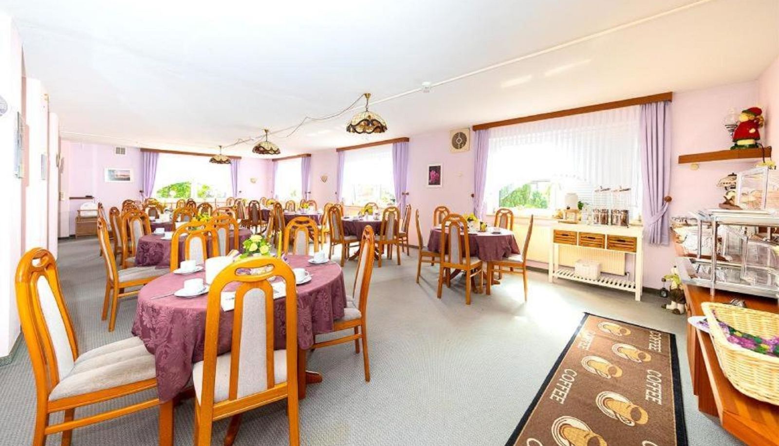 Frühstücksraum - Hotel am Stern Uelzen