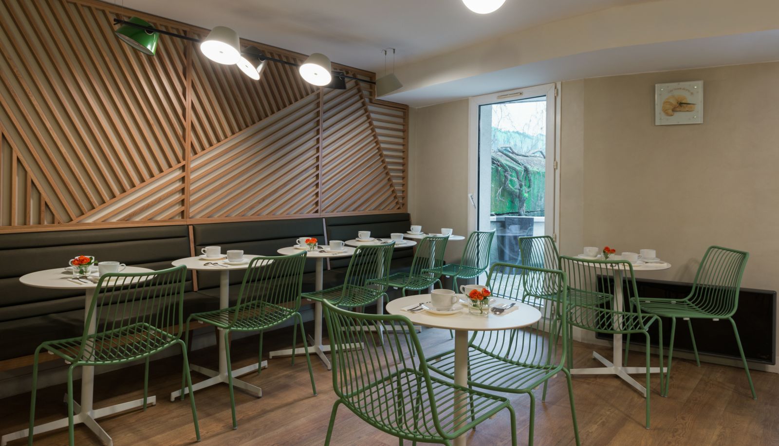 Salle de petit-déjeuner - Hôtel Sanso by HappyCulture