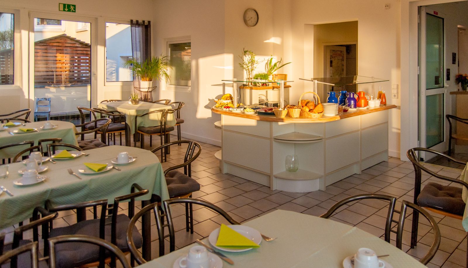 Sala de desayunos - also-Hotel an der Hardt
