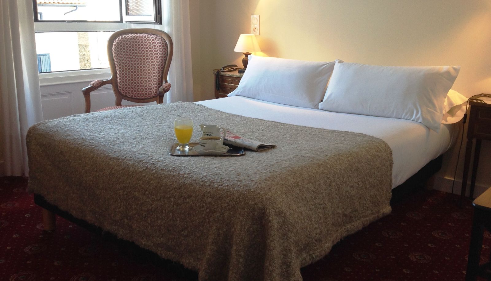 Standaardkamer (tweepersoons) - Grand Hotel de la Poste