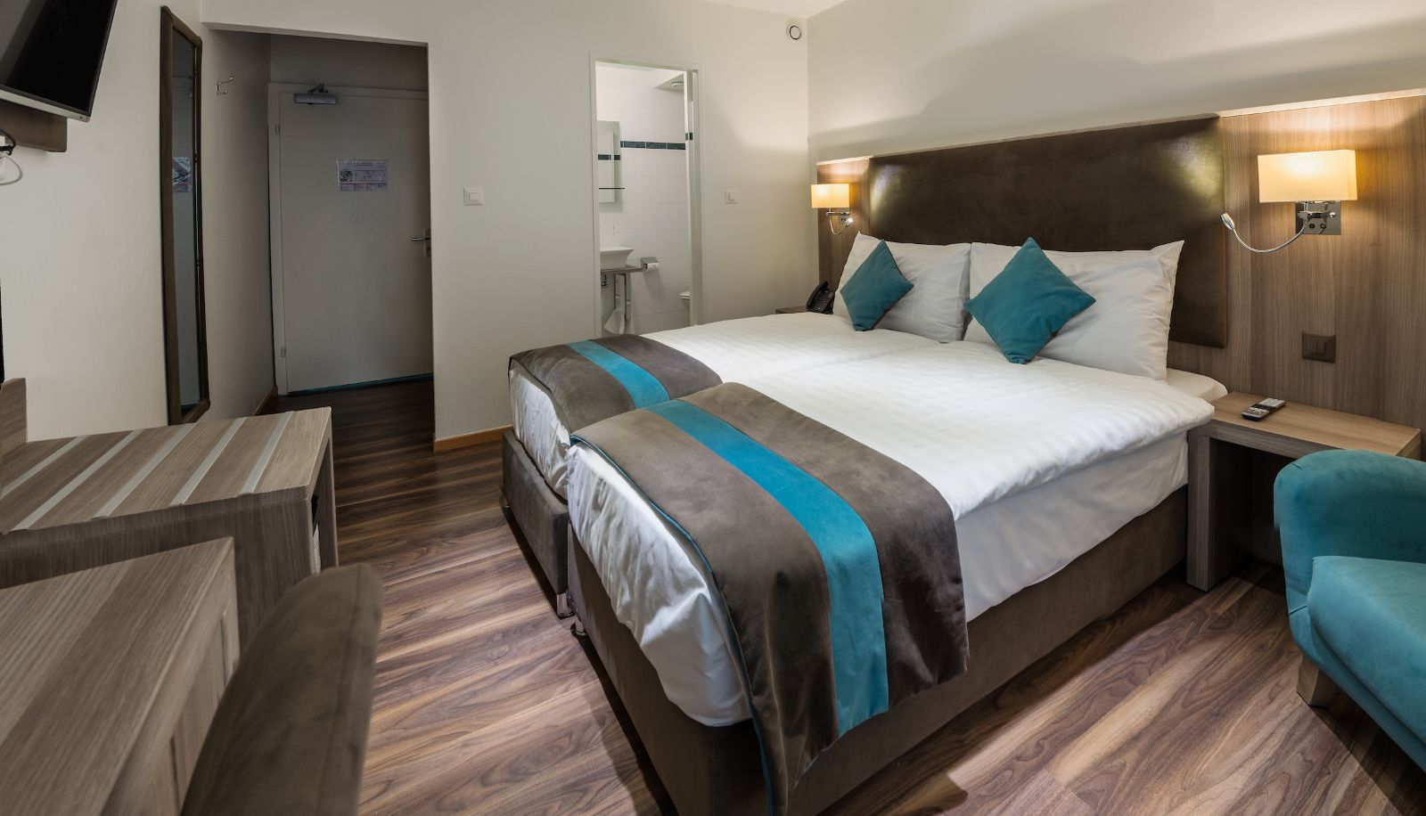 Chambre standard (double) - Hotel  Rousseau