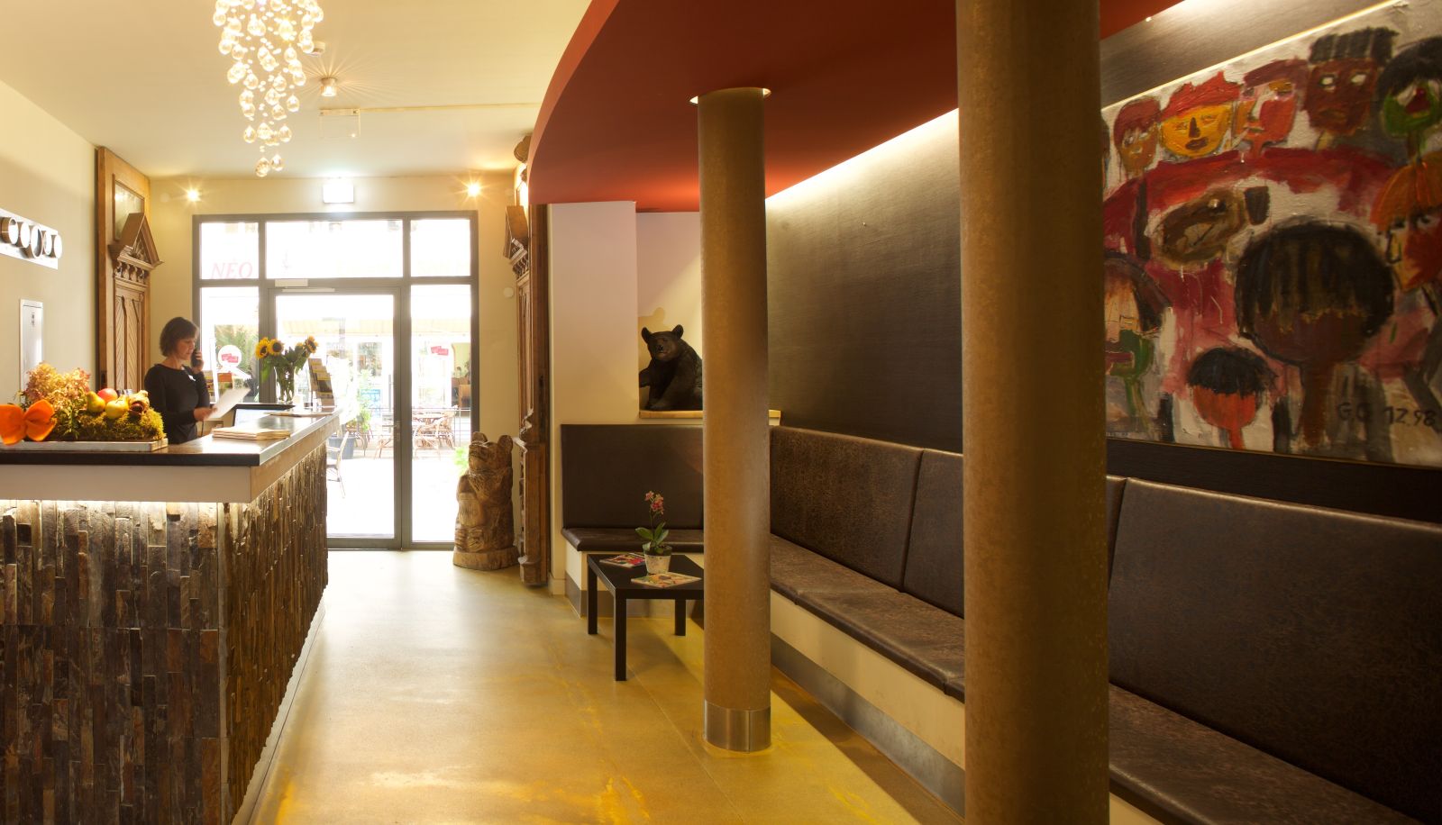 Recepcja - Boutique Hotel Schwarzer Baer