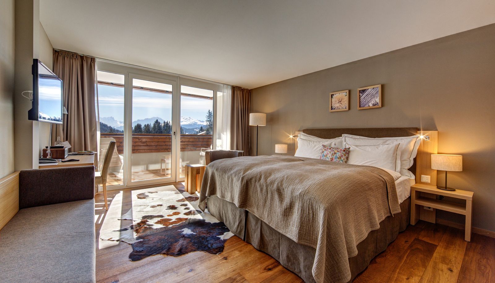 Zimmer mit Balkon - Valbella Resort