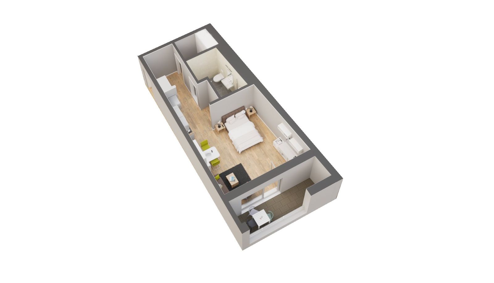Habitación estándar (doble) - ADAPT APARTMENT HOTEL Wetzlar