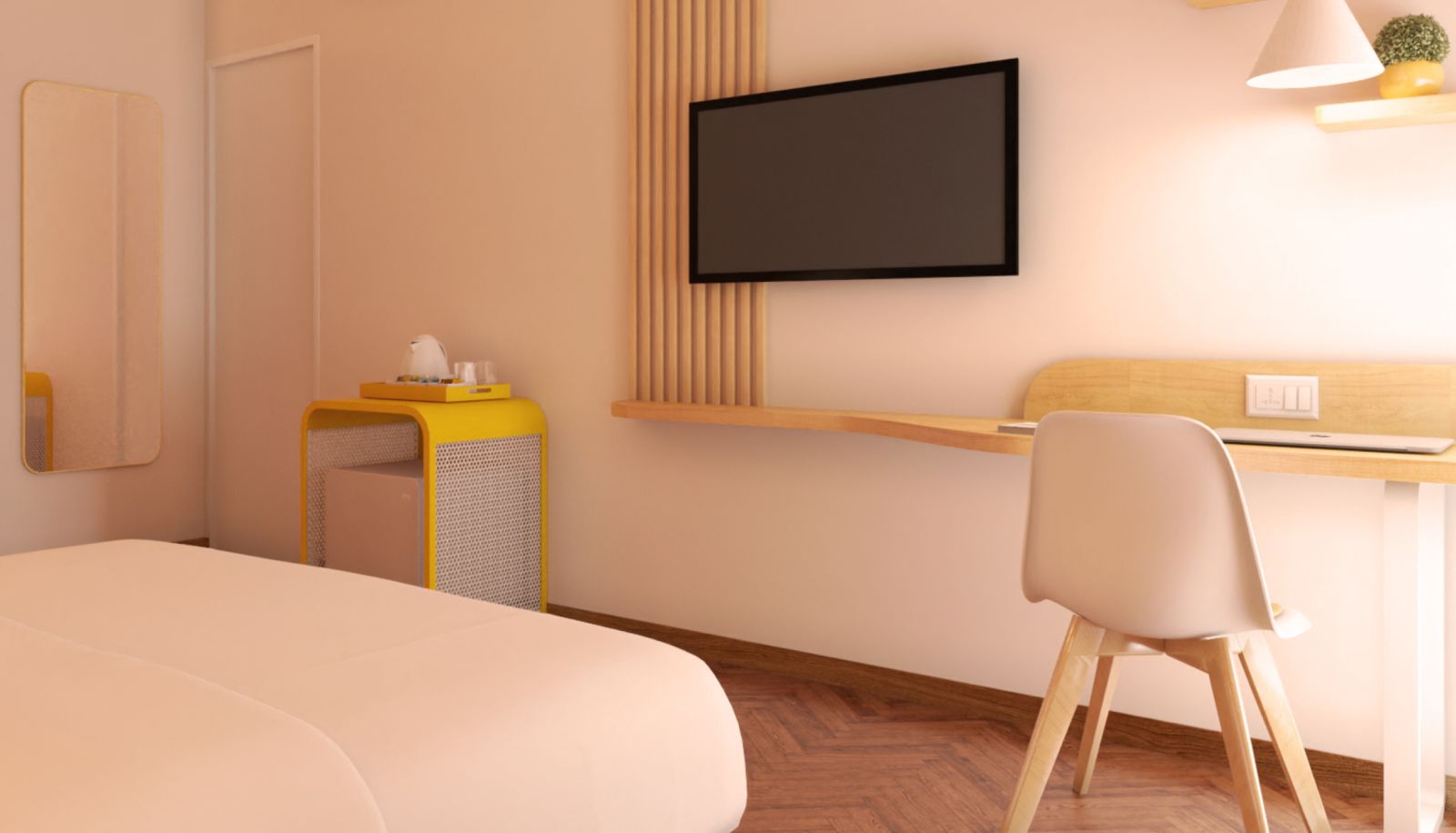 Standaardkamer (eenpersoons) - Bloom Hotel - Greater Kailash 2