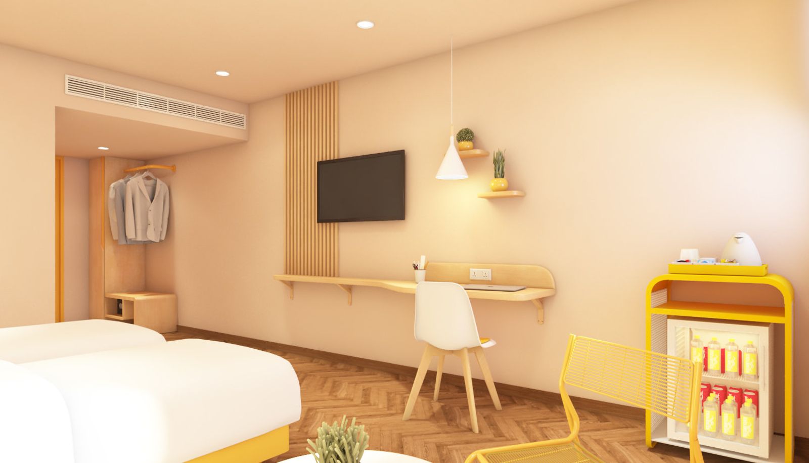 Standardzimmer (Doppel) - Bloom Hotel - Medicity Gurugram Plot No. 205 & 206, Sector 38