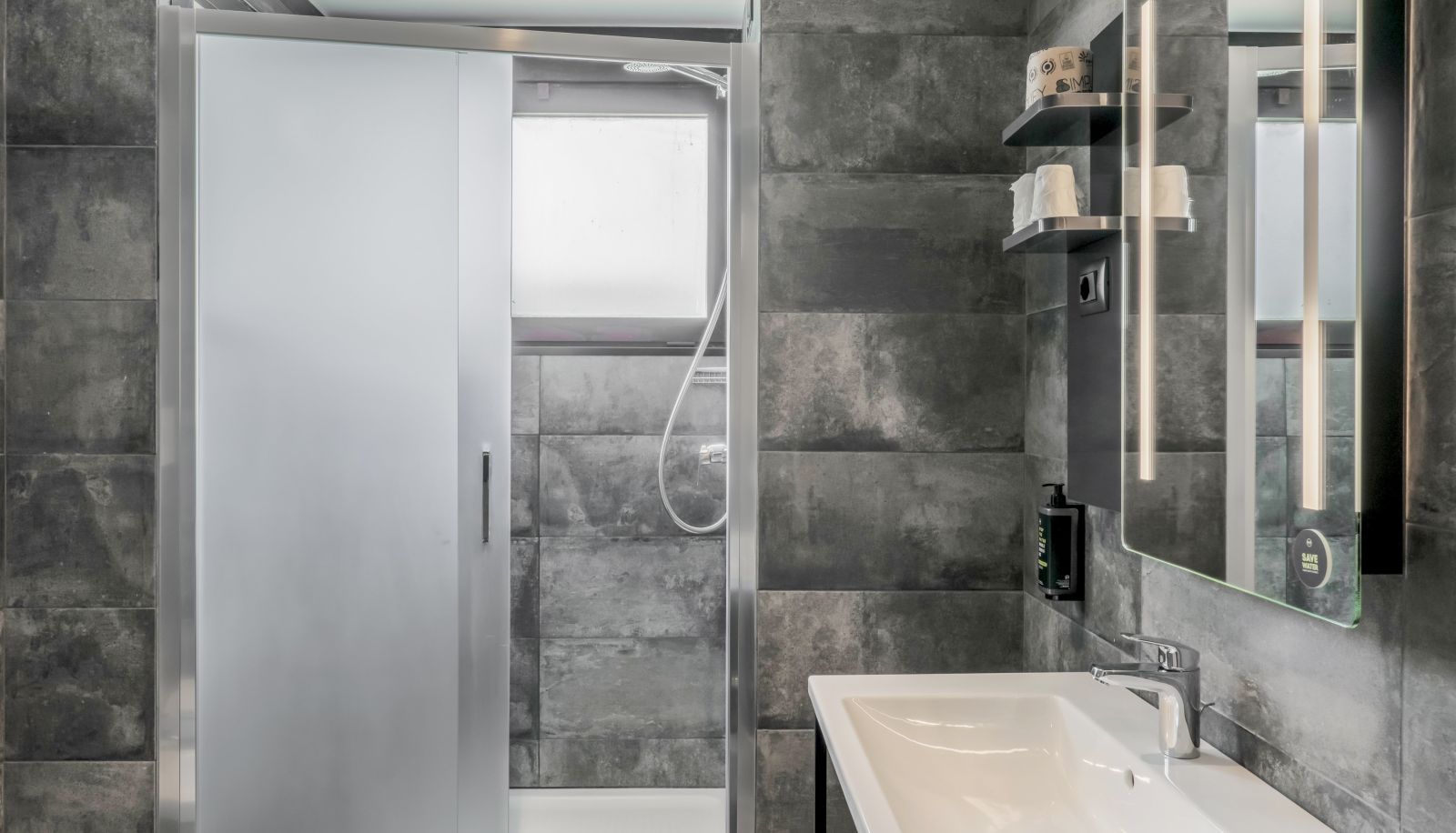 Cuarto de baño - B&B HOTEL Prato City Center