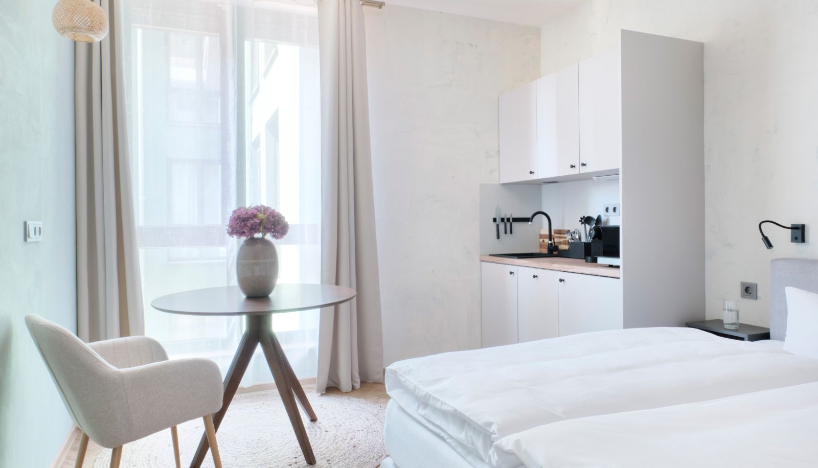 Standaardkamer (eenpersoons) - PHIL & MAX Hotel und Apartments Messe