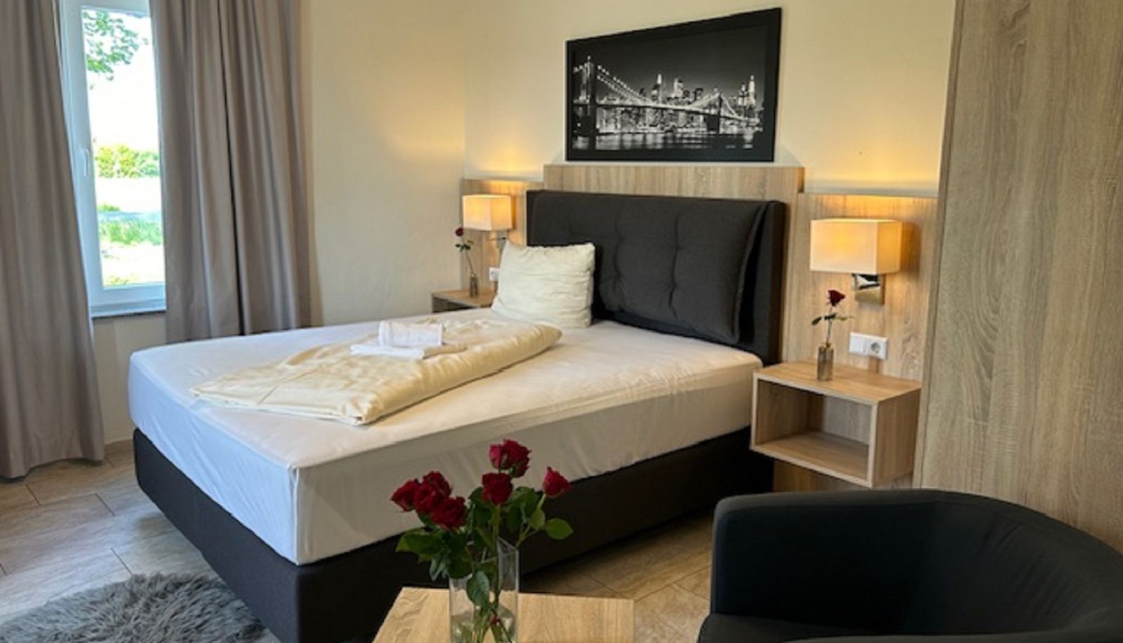 Standardzimmer (Einzel) - Ferienhaus / Landhaus Il Cavallino Warendorf - Sassenberg