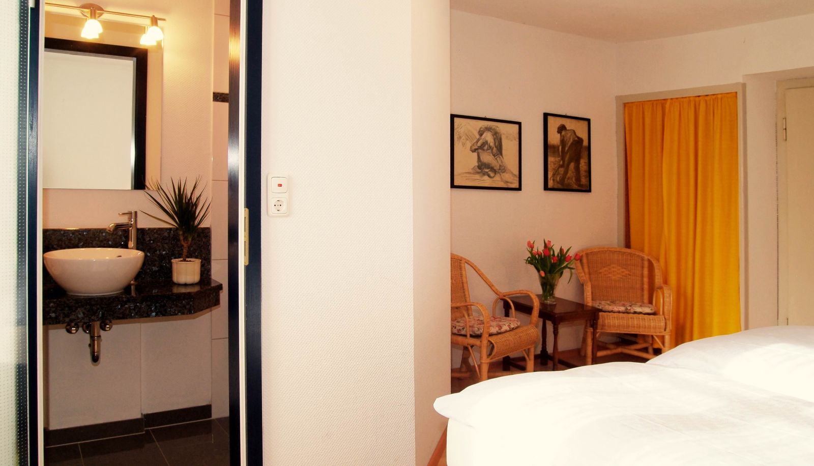 Chambre standard (simple) - Schwarzes Ross Landhotel Nichtraucherhotel