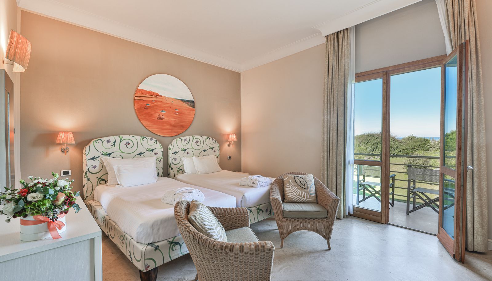 Pokój z balkonem - Tombolo Talasso Resort Hotel