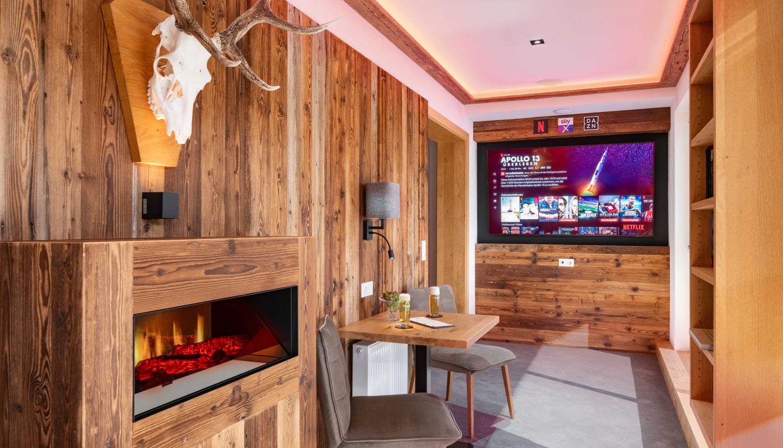 Televisiekamer - Alpenhof Hotel Garni