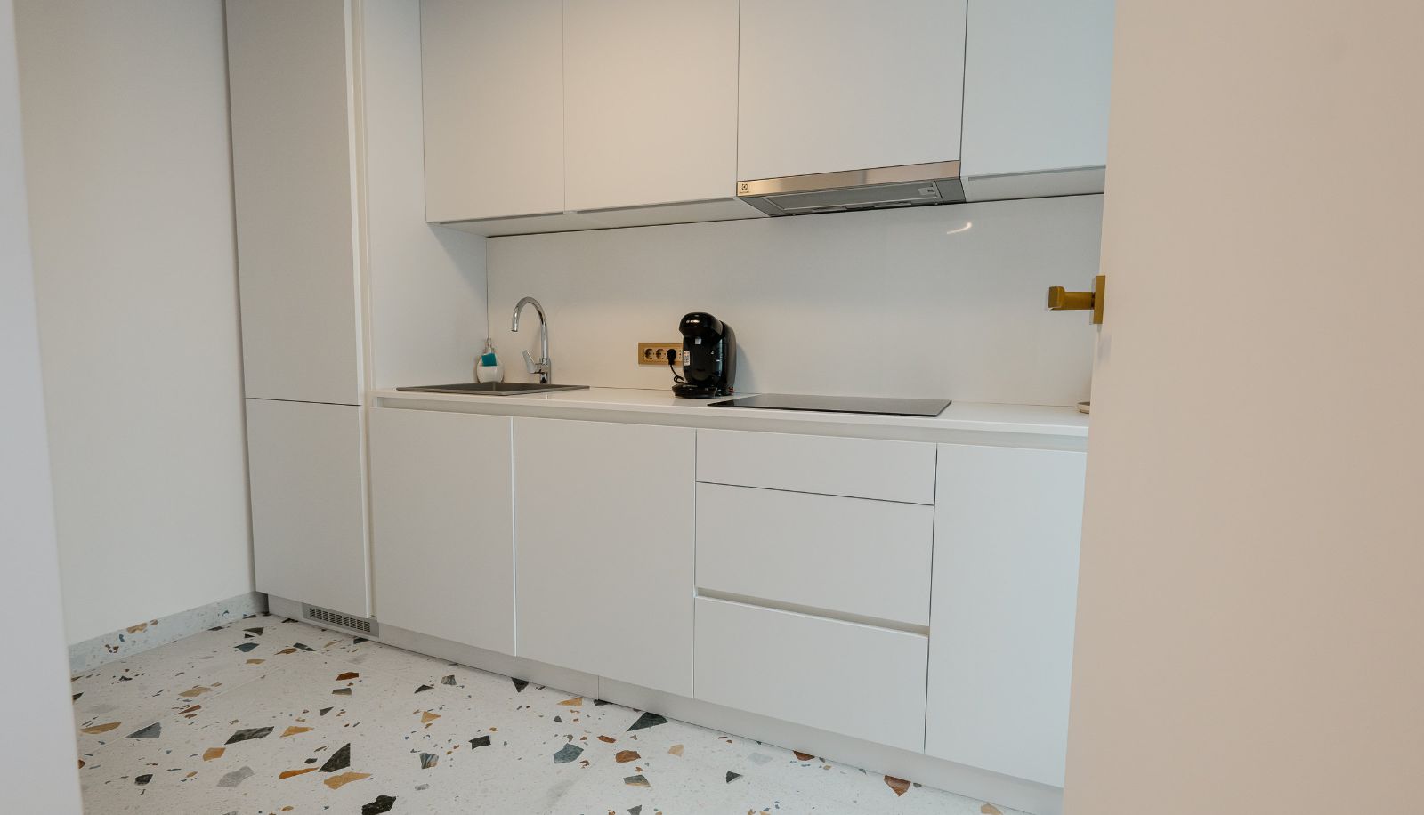 Küchenbereich im Zimmer - Boulevard Boutique B&B
