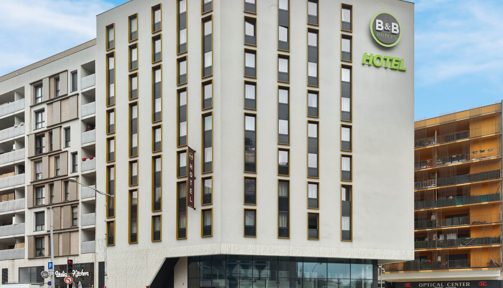 Buitenruimte van het hotel - B&B HOTEL Paris Porte de Bagnolet 3 étoiles