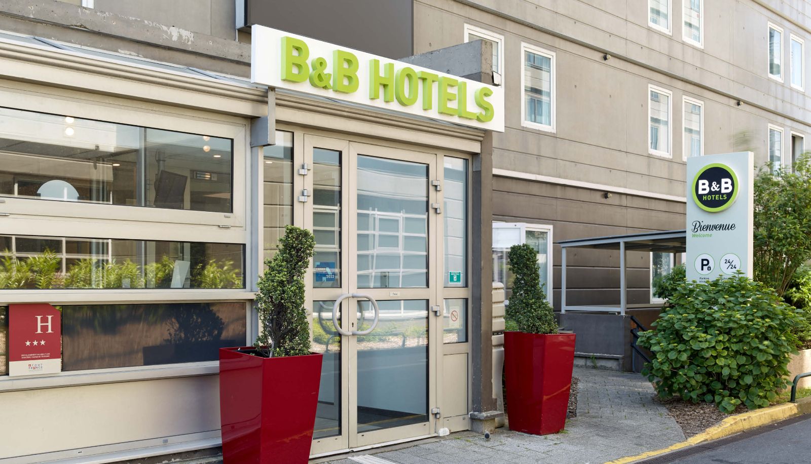 Extérieur de l'hôtel - B&B HOTEL Paris Nord 2 CDG Aéroport 3 étoiles