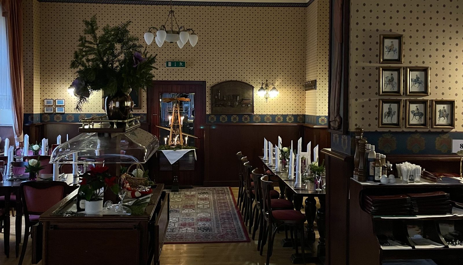 Sala prima colazione all'interno del ristorante - Krone