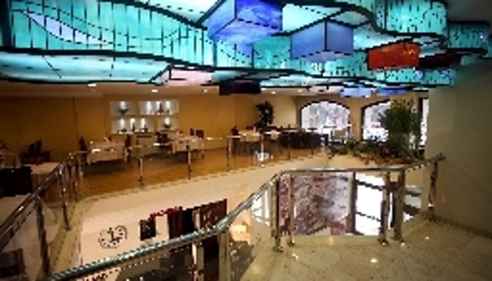 Breakfast room within the restaurant - Asal Hotel