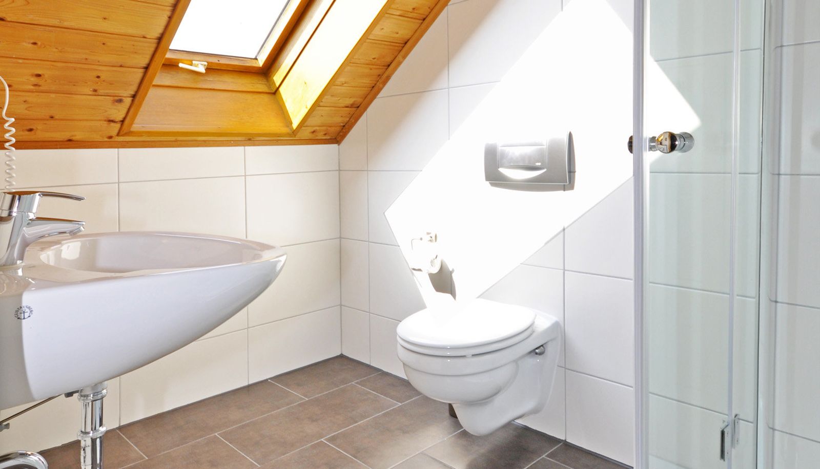 Badezimmer - Hotel Lindenhof
